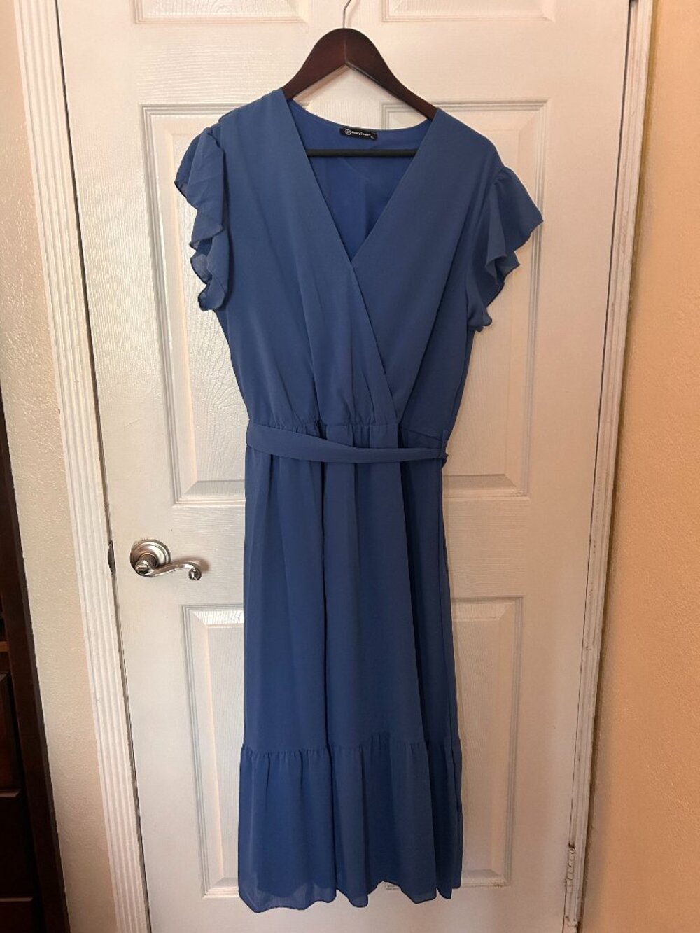 Pretty Garden, XL, Blue Dress
